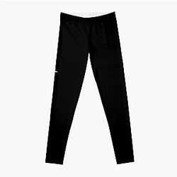 Jamiroquai Leaf Hat Yellow Summer Vibe Leggings