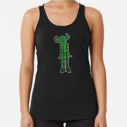 Jamiroquai Matrix Silhouette Summer Vibe Racerback Tank Top