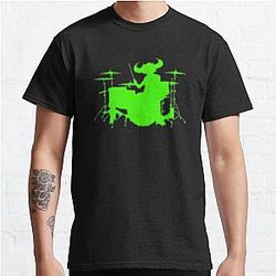 Jamiroquai Drums Silhouette Green Summer Vibe Classic T-Shirt