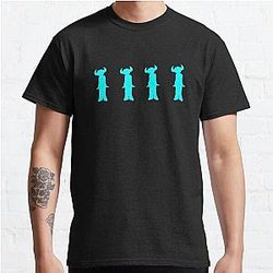 Jamiroquai Silhouettes Logo Blue Summer Vibe Classic T-Shirt