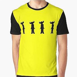 Jamiroquai Silhouettes Logo Black Summer Vibe Graphic T-Shirt