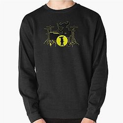 Jamiroquai Drums Yellow Black Summer Vibe Pullover Sweatshirt