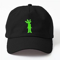 Jamiroquai Leaf Hat Green Summer Vibe Dad Hat