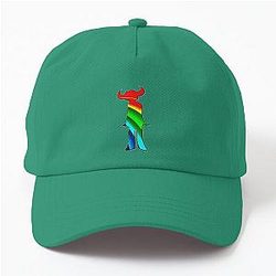 Jamiroquai Rainbow Spectrum Colour Summer Vibe Dad Hat
