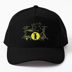 Jamiroquai Drums Yellow Black Summer Vibe Baseball Cap