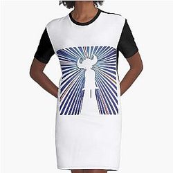 Jamiroquai Design Graphic T-Shirt Dress