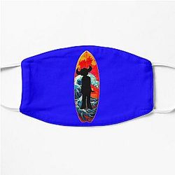 Jamiroquai Wave Surfboard Colour Summer Vibe Flat Mask
