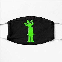 Jamiroquai Leaf Hat Green Summer Vibe Flat Mask