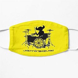 Jamiroquai Playing Lemon Drums Summer Vibe Flat Mask