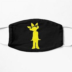 Jamiroquai Leaf Hat Yellow Summer Vibe Flat Mask