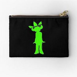 Jamiroquai Leaf Hat Green Summer Vibe Zipper Pouch