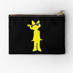 Jamiroquai Leaf Hat Yellow Summer Vibe Zipper Pouch