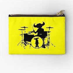 Jamiroquai Drums Yellow Black Summer Vibe Zipper Pouch