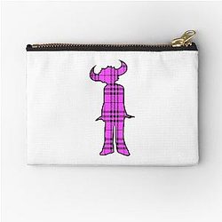 Jamiroquai Tartan Pattern Pink Summer Vibe Zipper Pouch