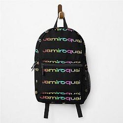 Jamiroquai Word Logo Rainbow Colour Summer Vibe Backpack
