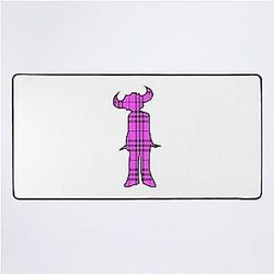 Jamiroquai Tartan Pattern Pink Summer Vibe Desk Mat
