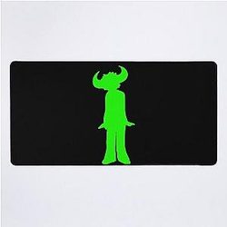 Jamiroquai Silhouette Logo Green Summer Vibe Desk Mat