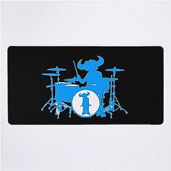 Jamiroquai Drums Blue White Summer Vibe Desk Mat