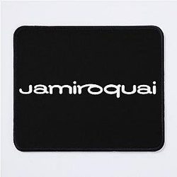 Jamiroquai Word Logo White Summer Vibe Mouse Pad