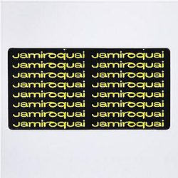 Jamiroquai Word Logo Yellow Summer Vibe Desk Mat