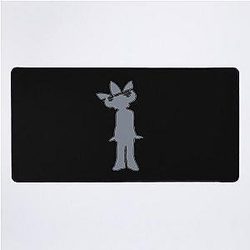 Jamiroquai Leaf Hat Grey Summer Vibe Desk Mat