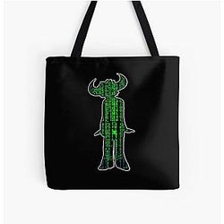 Jamiroquai Matrix Silhouette Summer Vibe All Over Print Tote Bag