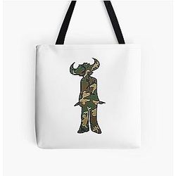 Jamiroquai Camouflage Silhouette Summer Vibe All Over Print Tote Bag
