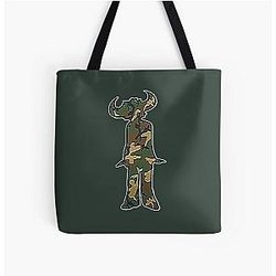 Jamiroquai Camouflage Silhouette Summer Vibe All Over Print Tote Bag