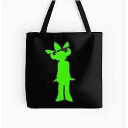 Jamiroquai Leaf Hat Green Summer Vibe All Over Print Tote Bag