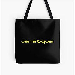 Jamiroquai Word Logo Yellow Summer Vibe All Over Print Tote Bag