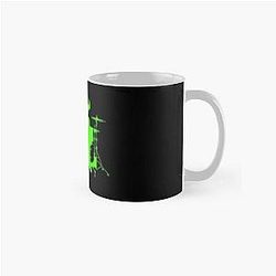 Jamiroquai Drums Silhouette Green Summer Vibe Classic Mug