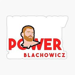 Legendary Polish Power Jan Blachowicz Sticker