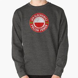 Jan Blachowicz - Poland Distressed Style Pullover Sweatshirt