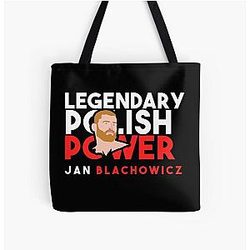 Legendary Polish Power Jan Blachowicz Tote Bag