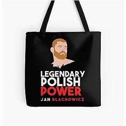 Legendary Polish Power Jan Blachowicz Tote Bag