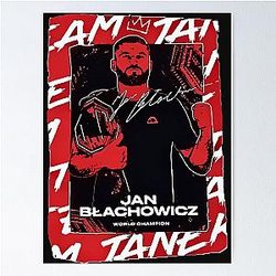 Jan Blachowicz World Champion Poster