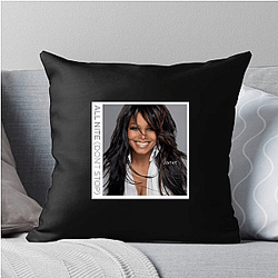Janet Jackson's album Control launched her career Janet Jackson Pillows Cover