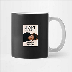 Janet Jackson has sold over 100 million records Janet Jackson Mugs