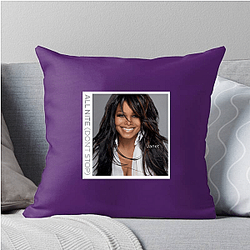 Janet Jackson's album Control launched her career Janet Jackson Pillows Cover
