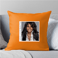 Janet Jackson's album Control launched her career Janet Jackson Pillows Cover