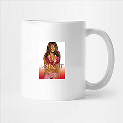 Janet Jackson's music often addresses social issues Janet Jackson Mugs
