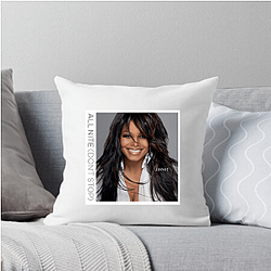Janet Jackson's album Control launched her career Janet Jackson Pillows Cover