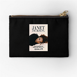 Janet Jackson has sold over 100 million records Janet Jackson Zipper Pouches