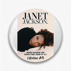 Janet Jackson has sold over 100 million records Janet Jackson Pins