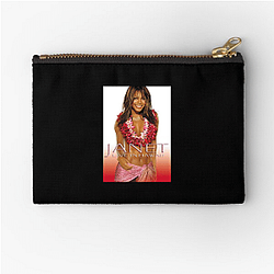 Janet Jackson's music often addresses social issues Janet Jackson Zipper Pouches