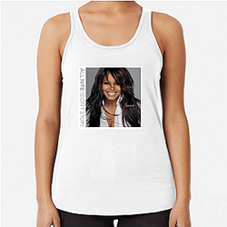 Janet Jackson's album Control launched her career Janet Jackson Tank Tops