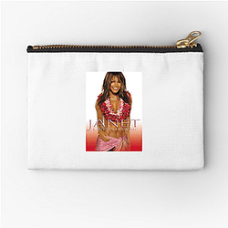 Janet Jackson's music often addresses social issues Janet Jackson Zipper Pouches