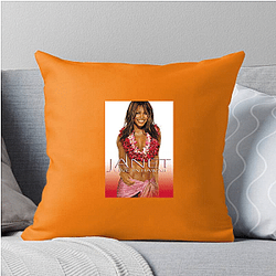 Janet Jackson's music often addresses social issues Janet Jackson Pillows Cover