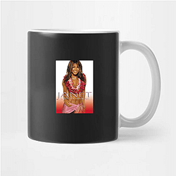 Janet Jackson's music often addresses social issues Janet Jackson Mugs