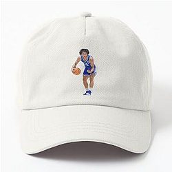 Jared McCain with a balloon Dad Hat